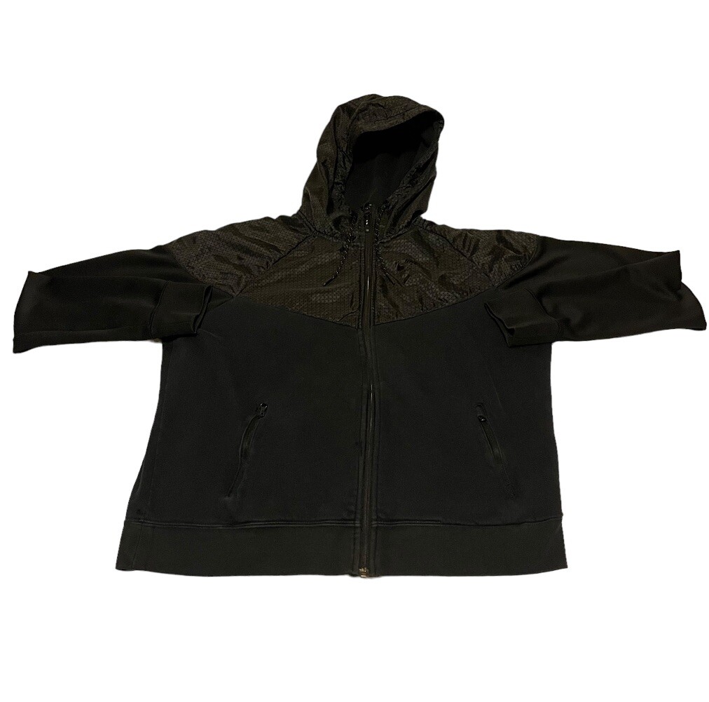 Boys Nike Air Jacket Boys Large Black Lightweight Full-Zip