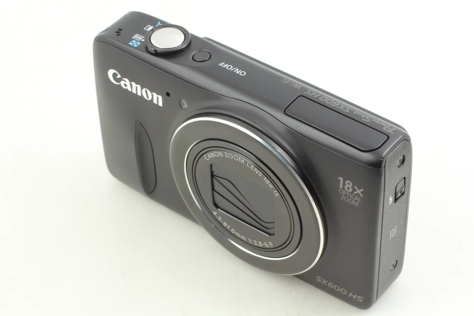 🎦VIDEO👀✨N MINT✨ Canon Power Shot SX600 HS Black Digital Camera From JAPAN - Image 4 of 4