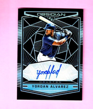 Yordan Alvarez Auto 2019 Obsidian Purple Electric Etch #OA-YA A834