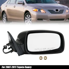 Mirror Side View Power Heated Passenger Right For Toyota Camry 2007-2011