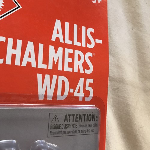 1/64 ERTL ALLIS CHALMERS WD-45 NARROW FRONT Agco TRACTOR FREE SHIP! - Picture 4 of 4