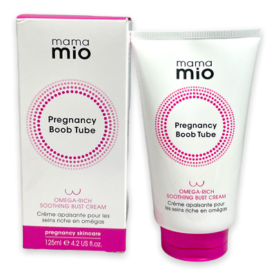 Mama Mio Pregnancy Boob Tube Omega-Rich Soothing Bust Cream 125ml/4.2oz. New