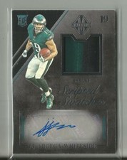 2019 Panini Majestic J.J. Arcega-Whiteside Auto Autograph Jersey Rookie RC #/ 99