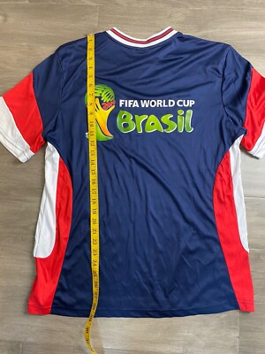 Official FIFA 2014 World Cup Brasil - FRANCE Jersey - Size: Large