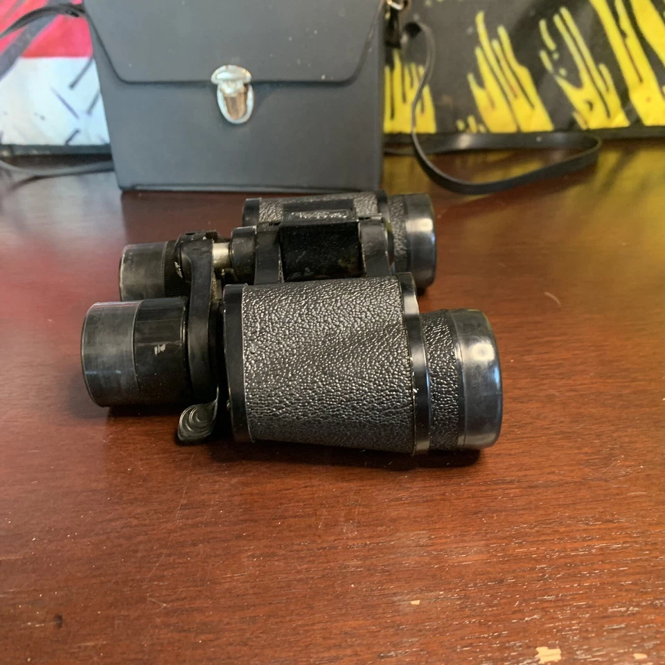 Vintage SEARS Binoculars 7-15x35mm Model 583.25200 Discoverer Wide Zoom Case - Image 3 of 4