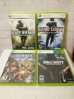 Lot Of 4 Microsoft Xbox 360 Call Of Duty Games
