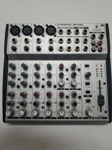 Behringer Eurorack UB1202 diseño de ruido ultra bajo 12 entradas 2 buses micrófono/mezclador de línea - Imagen 10 de 10