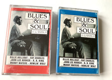 Blues and Soul Classics Cassette tapes - set of 2