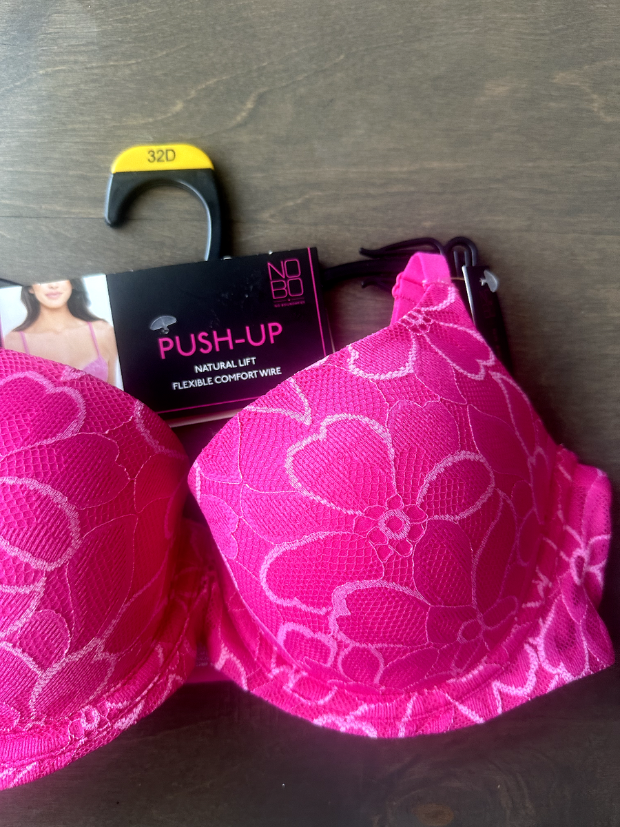 No Boundaries Push Up Bra Lace Natural Lift Flexible Underwire Hot
