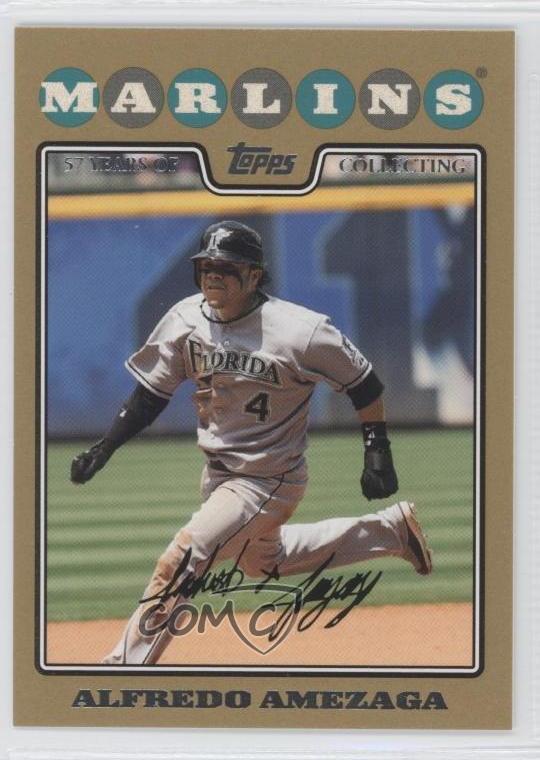2008 Topps Gold Border /2008 Alfredo Amezaga 227 eBay