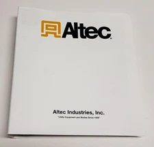 ALTEC AM855 Elevator Truck Operator's /Service /Maintenance & Parts Manual 2008