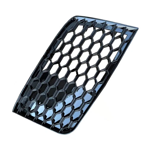 1 par de cubiertas antiniebla ABS negro brillante para Audi RS3 13-16 parachoques delantero rejilla - Imagen 4 de 9