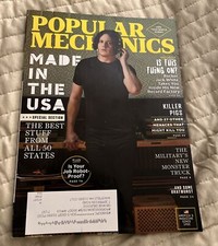 Popular Mechanics Magazine MADE IN THE USA , Jack White , July August 2017