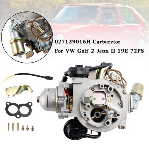 Carburateur pour 1986-1991 VW Golf 2 Jetta II 19E 1595ccm 53KW 72PS 027129016H