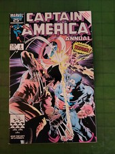 Marvel Captain America Annual #8 VF/NM or better 1986 Mike Zeck Wolverine