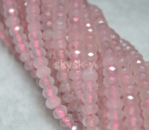 Lots 4x6mm Faceted Multicolor Gemstone Abacus Rondelle Loose Beads 15" Strand - Picture 7 of 71