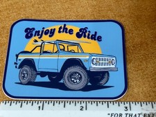 1966-1977 Ford Bronco Sticker Decal Vintage Classic 4x4 Off-road Surfing