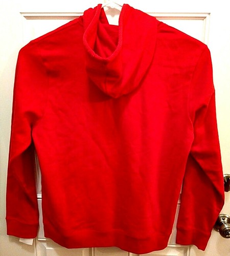 Majestic NFL Team Apparel Patrick Mahomes II KC Chiefs Red Hoody RARE! Size L - Picture 3 of 4