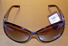 Claiborne - VILLAGER Sunglasses - TORTOISE 83024 W/ BROWN LENSES 100 UV PROT 