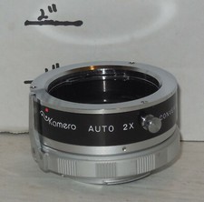 KAMERO AUTO-TELE 2x CONVERTER CASE MINOLTA BAYONET TYPE