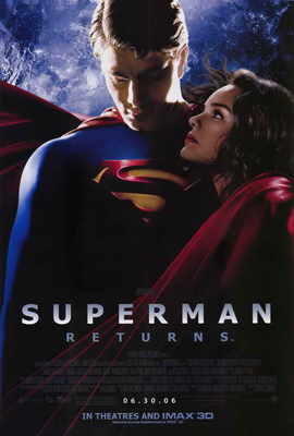 SUPERMAN RETURNS 映画ポスター Superman Returns Movie Poster 27 x 40 D/S Marsden Brandon Routh