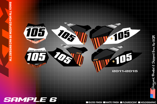 ktm sxf250 sxf 250 gráficos personalizados ktm powerparts - Imagen 6 de 24