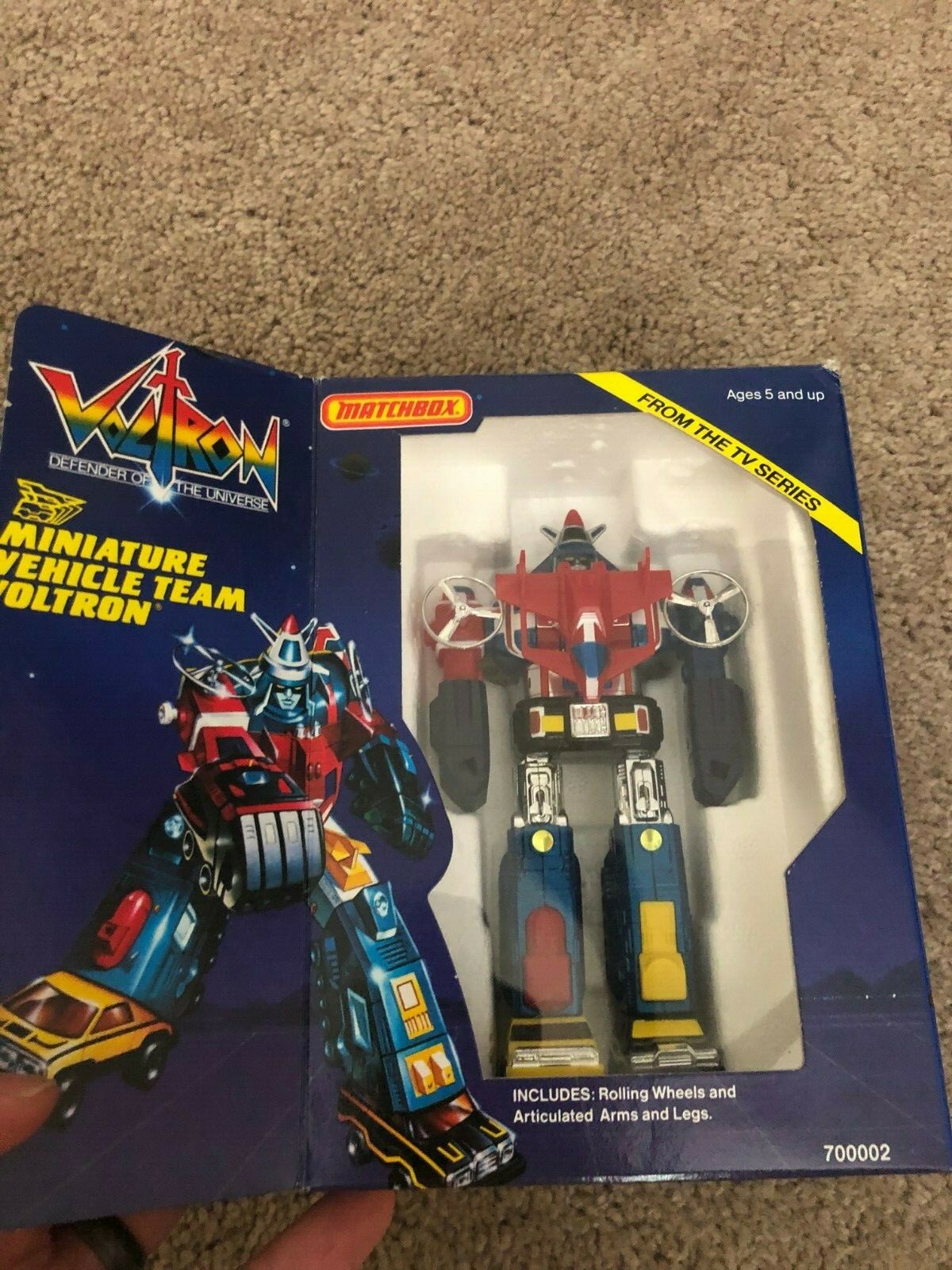 voltron diecast 1985