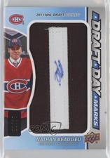 2013-14 SP Game Used Edition 21/35 Nathan Beaulieu #DDM-NB Auto 0o5t