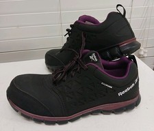 Reebok Sublite Exofuse Alloy Toe Womens USA SZ 10W Slip Resistant Worn 1 Time.