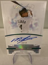 2021 Panini Flawless - Flawless Signatures Miguel Tejada #FS-MT /15 (AU)