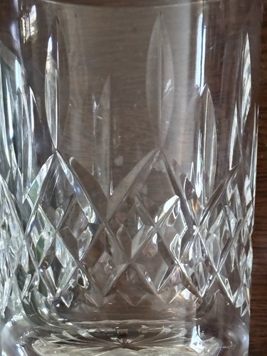 Waterford Lismore 10 Oz Flat Tumbler Hi-Ball Crystal Glass 4.5”