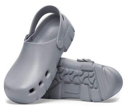 Birkenstock Birki Flow ** CHOOSE SIZE ** EVA Clog Sandals Stone Coin Gray Color