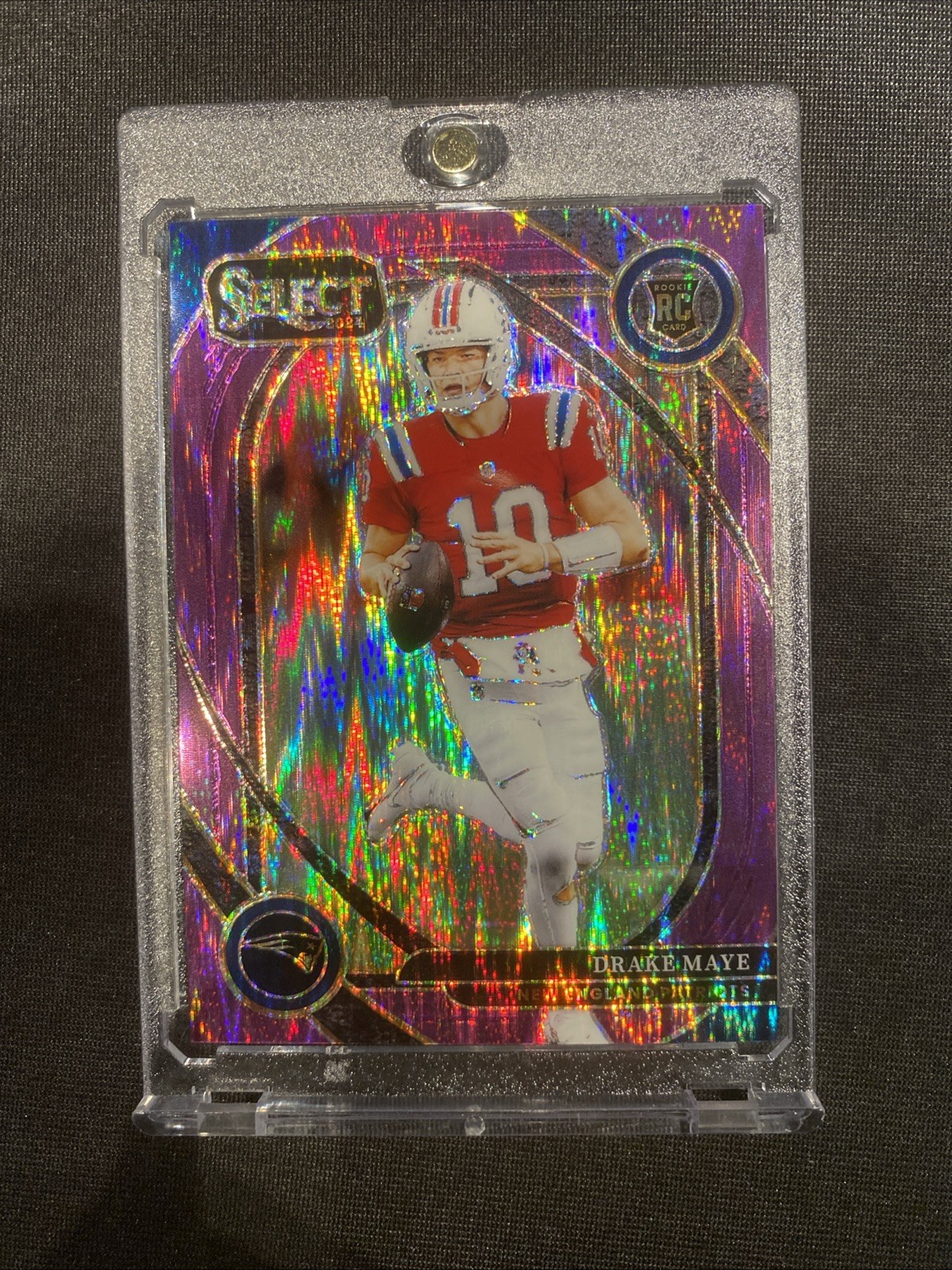 Drake Maye 2024 Select Club Level Purple Shock /360 Patriots MVP!!