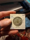 1858 Silver.08, .50 Cent Silver Canadian Coin.
