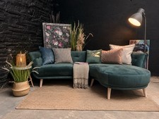 Green Sofa - DFS Appleton Corner Chaise - NEW CANCELLED ORDER RRP £1299