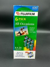 Fujifilm Superia X-TRA 400 Speed 35mm 6 Pack x 24 Exposures Expiration 2005 NEW