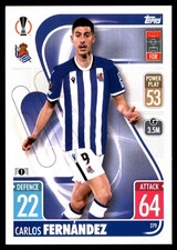 Carlos Fernandez 2021-22 Topps Match Attax C&EL #279 Real Sociedad FREE SHIPPING