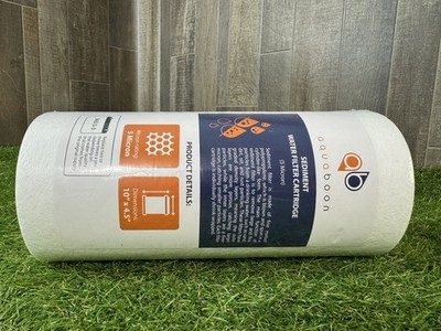 AquaBoon Sediment Water Filter Cartridge 10 x4.5  5 Micron   New Sealed
