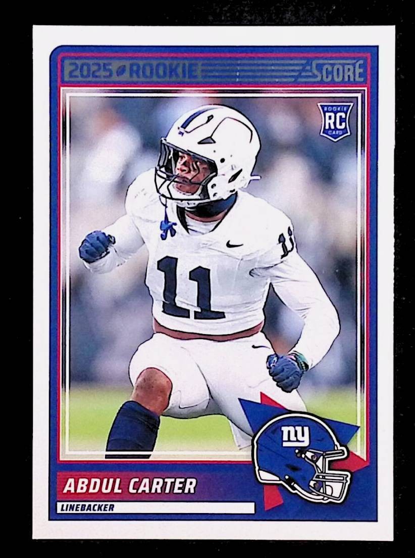 Abdul Carter 2025 Score #16 Rookie New York Giants