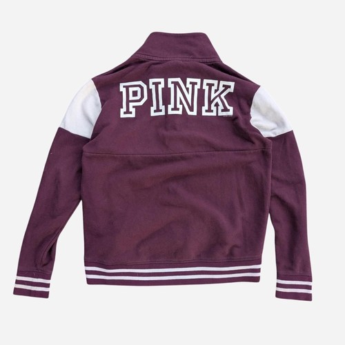 Victoria-s-secret Women's Burgundy and Red Sweatshirt
