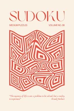 Pretty Pocket Sudoku - Medium Puzzles - Volume 08: 200 Sudoku Puzzles - Small Tr