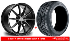 Alloy Wheels & Tyres Larger Fronts 20/19" Riviera RF6 For Audi RS3 [8Y]