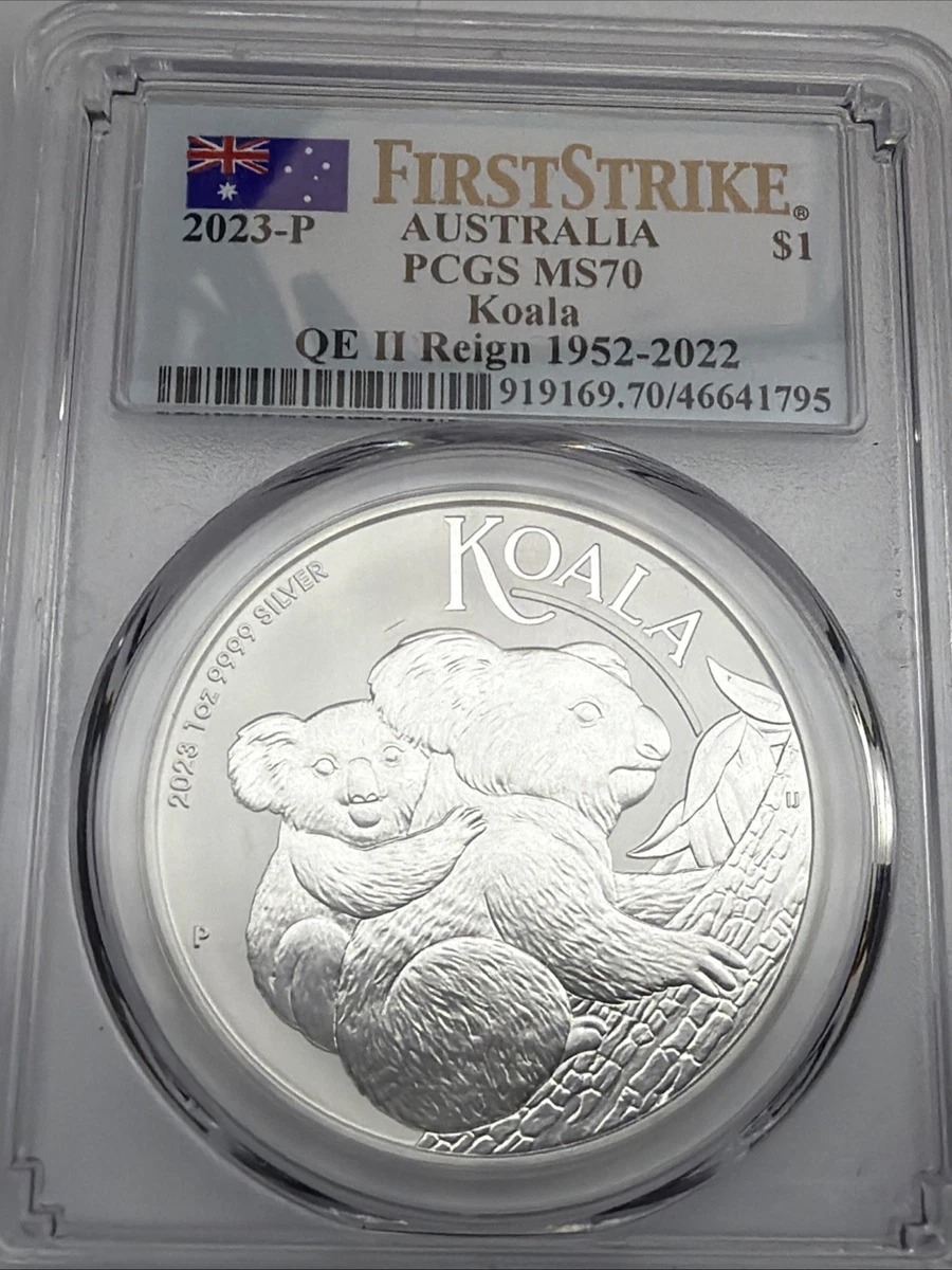 Australian Koala PCGS Grade MS 70 Silver Bullion Coins for sale | eBay