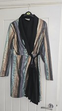 ASOS Sequin Blazer Dress – Multicolour – Size 12