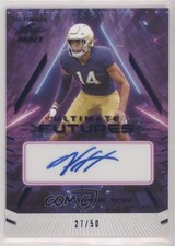 2022 Leaf Ultimate Draft Futures Navy 27/50 Kyle Hamilton #UF-KH1 Auto 0u66