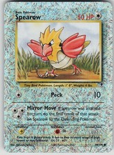 Pokemon TCG Spearow Common Reverse Holo Legendary Collection 094/110
