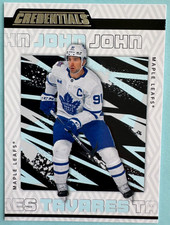 2023-24 Upper Deck Credentials Hockey Ice Blue #87 John Tavares