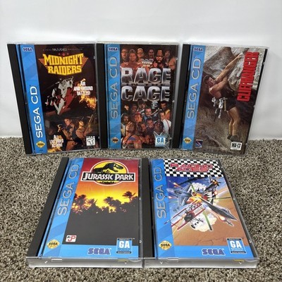 Sega CD Game Lot CIB Tested Lot Of 5 Great Condition 