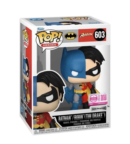 FUNKO POP! BATMAN/ROBIN TIM DRAKE #603 WITH PROTECTOR - LE 1200 PIECES - In Hand