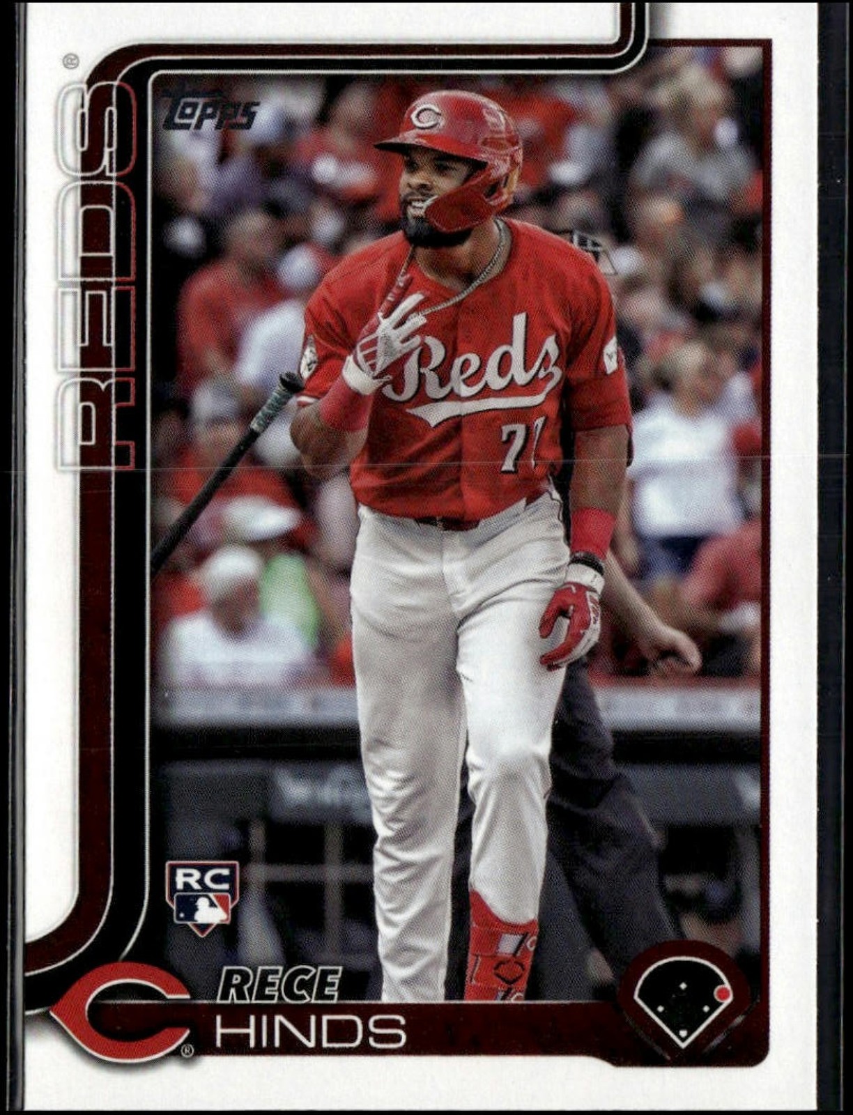 2025 Topps Baseball Rece Hinds #217 RC Cincinnati Reds